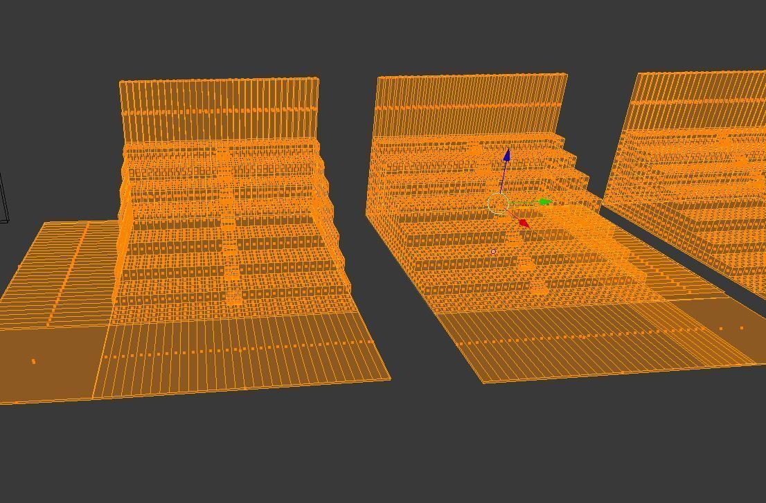 Modular Theater pack Free 3D model_4