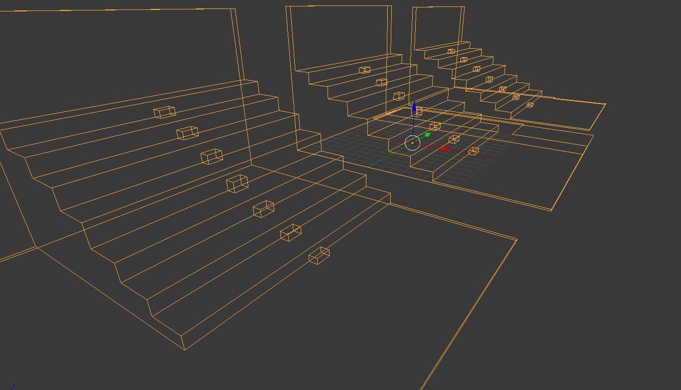 Modular Theater pack Free 3D model_7