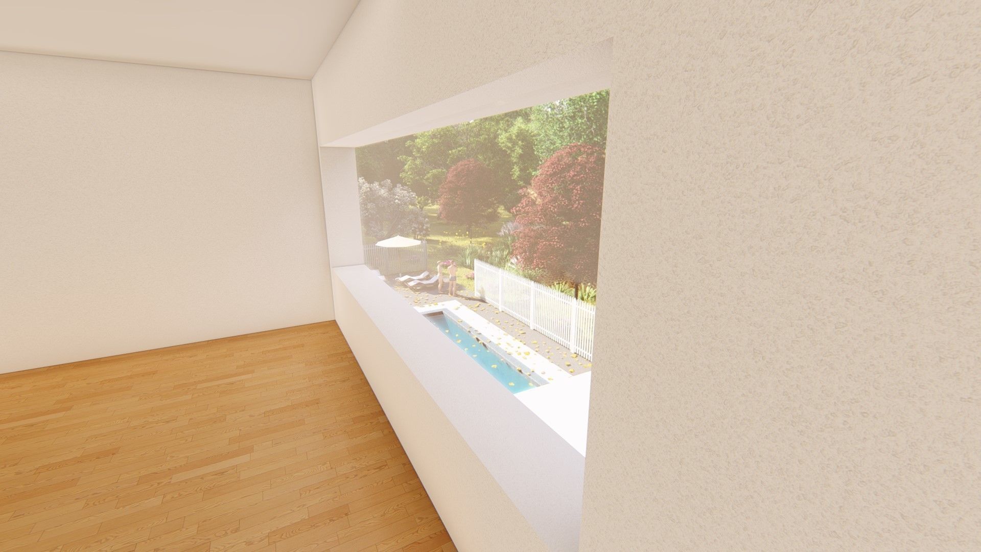 Realistic Modern House Model  Low-poly 3D model_34