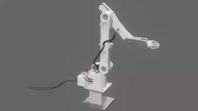 Robotic Arm Rigged 3D Model 3D model