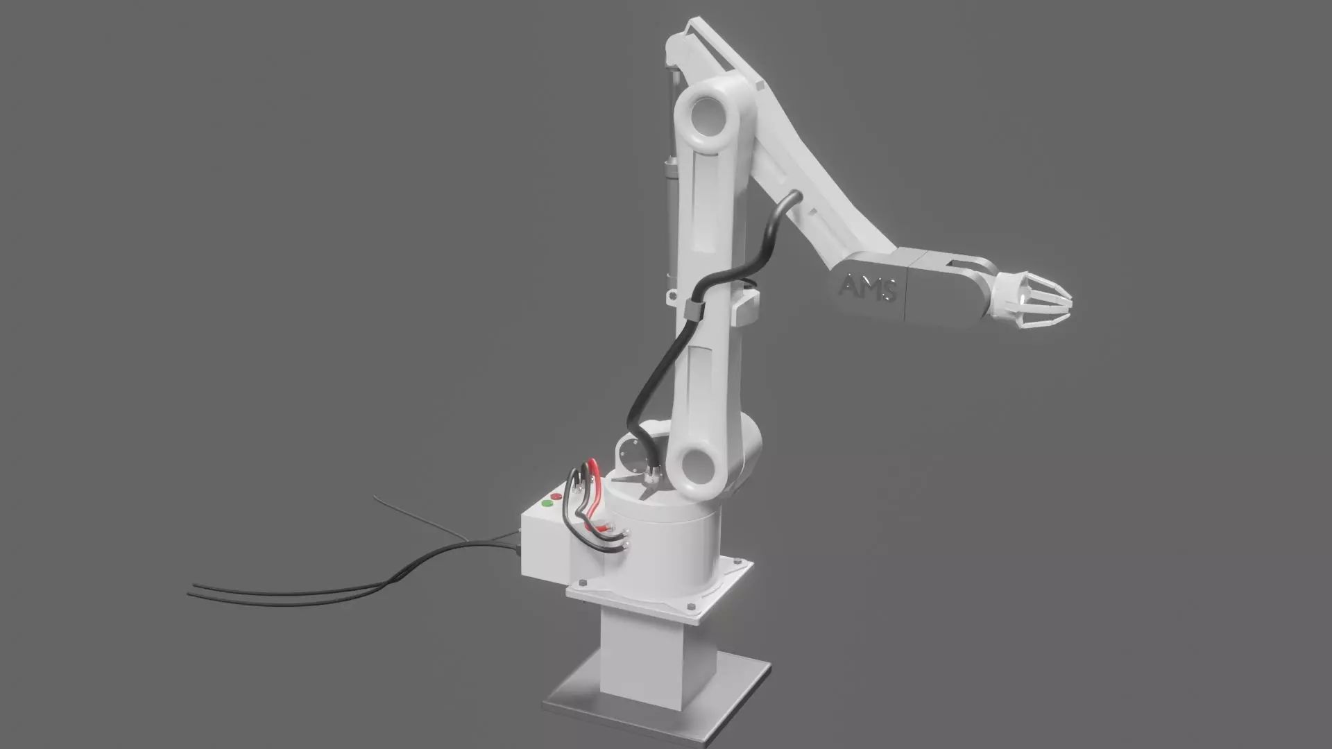 Robotic Arm Rigged 3D Model 3D model_0