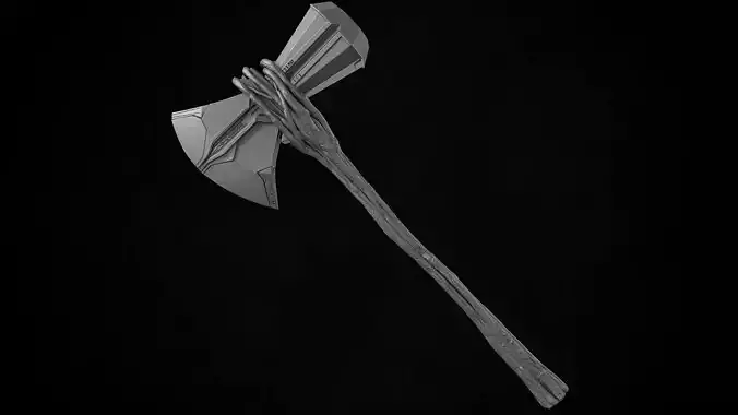  Storm Breaker  Avenger Endgame Thors Weapon 3D print model