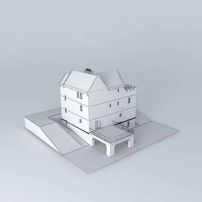 Norman Keep Free 3D model_4