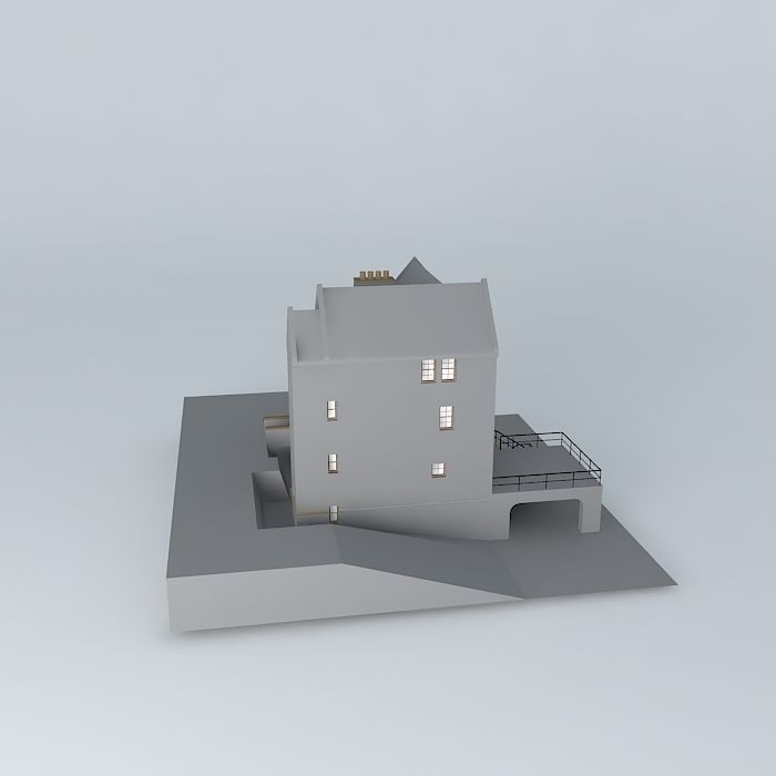 Norman Keep Free 3D model_2