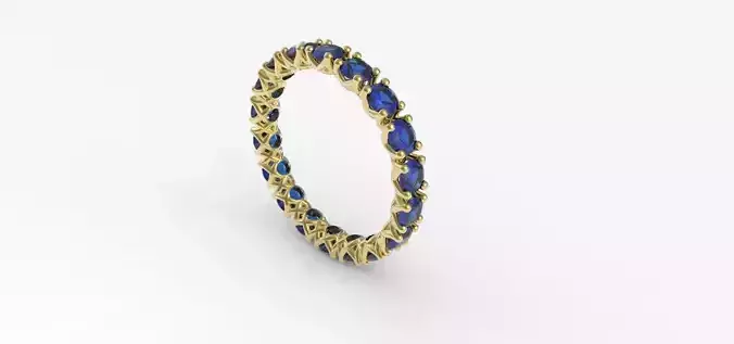 Eternity ring 3D model