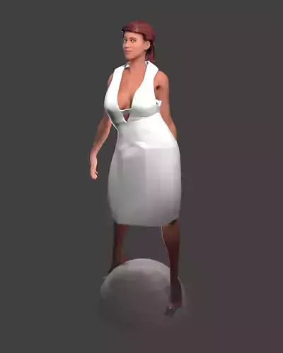 Chica Joven muy sexy 3D model