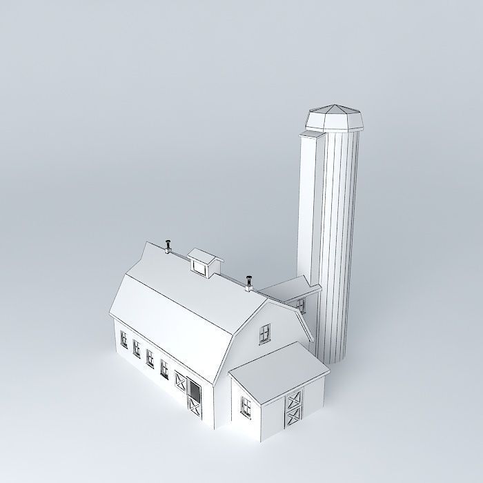 Quintessential Barn Free 3D model_4