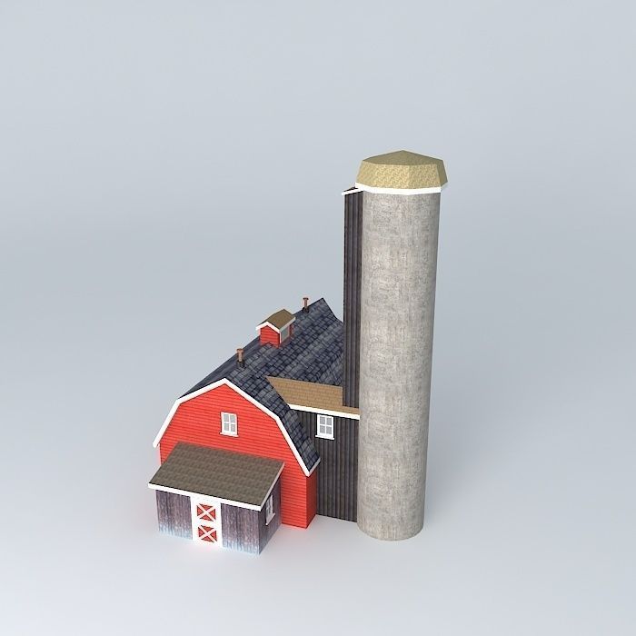 Quintessential Barn Free 3D model_1