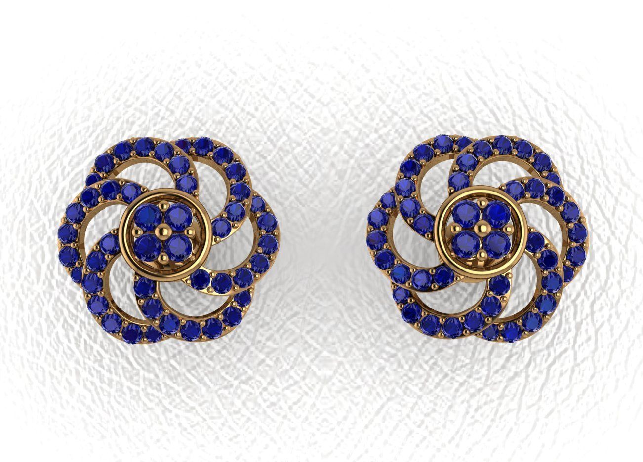 Elegant Earrings 3D print model_27