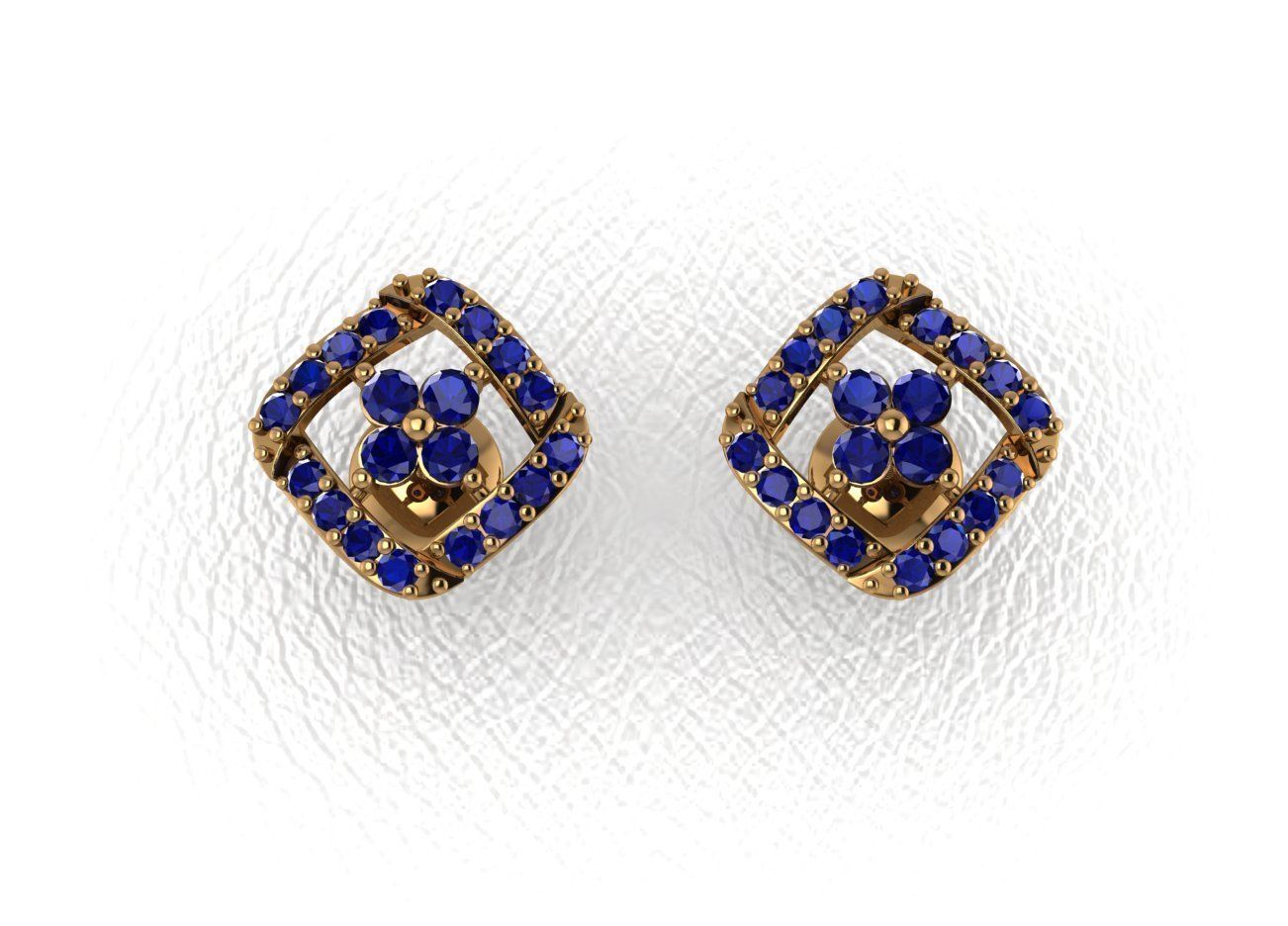 Elegant Earrings 3D print model_37