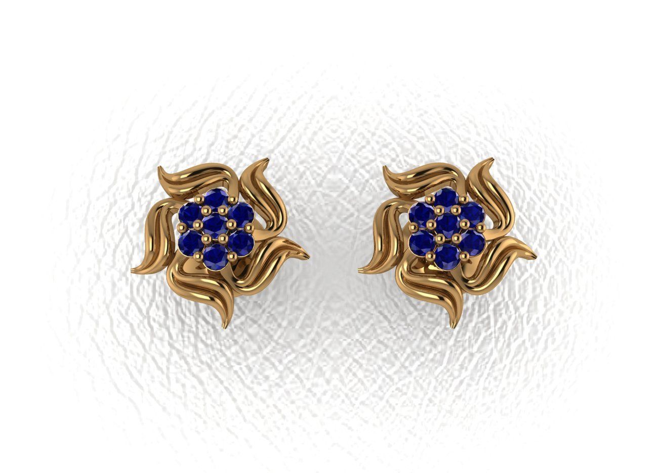 Elegant Earrings 3D print model_41