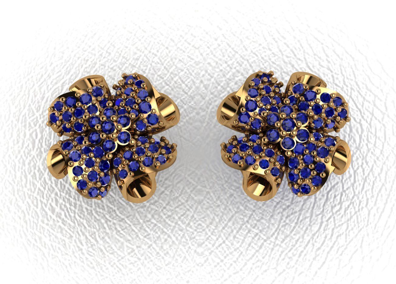 Elegant Earrings 3D print model_17