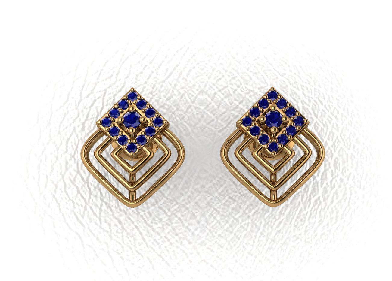 Elegant Earrings 3D print model_42
