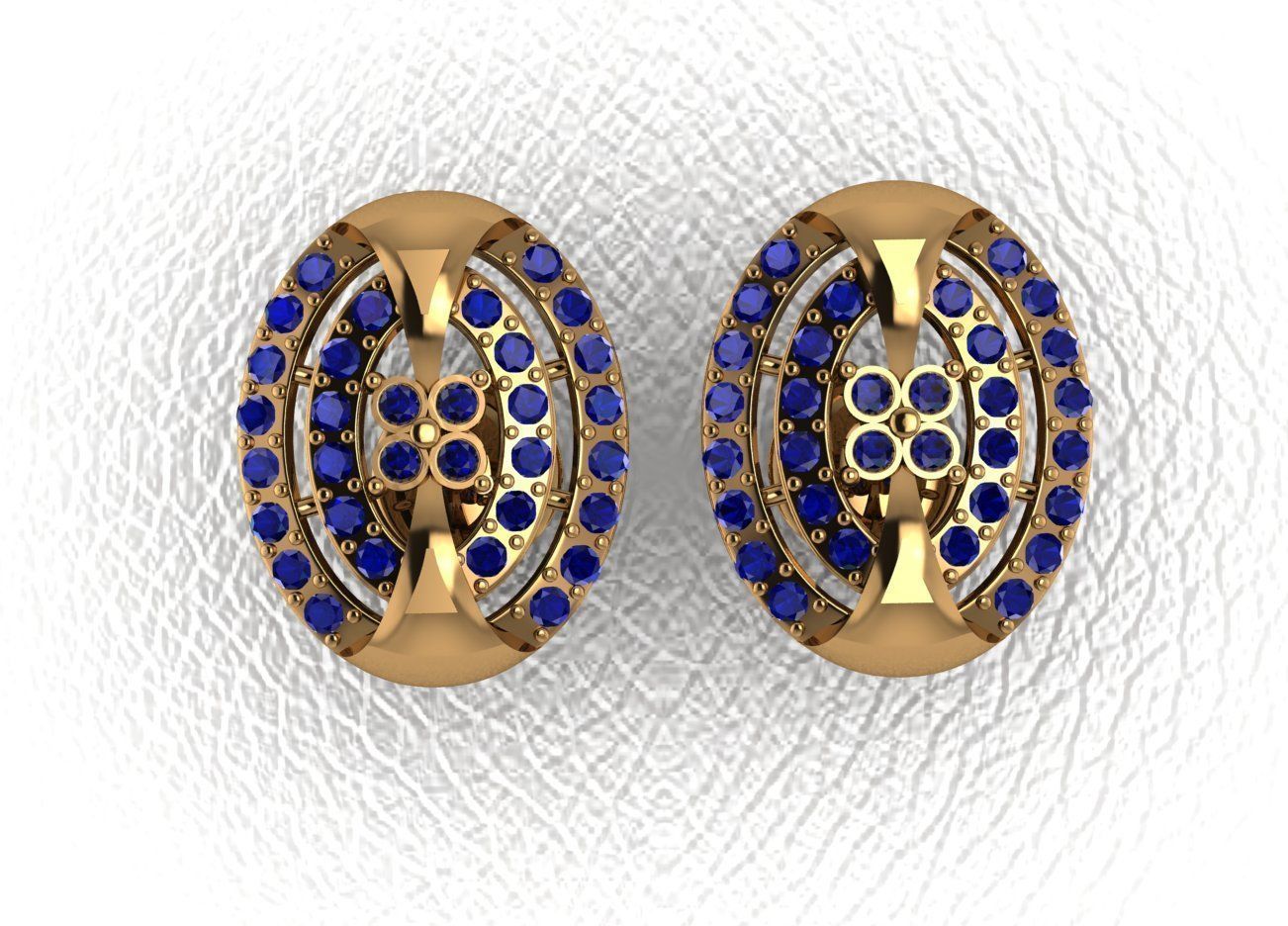 Elegant Earrings 3D print model_16