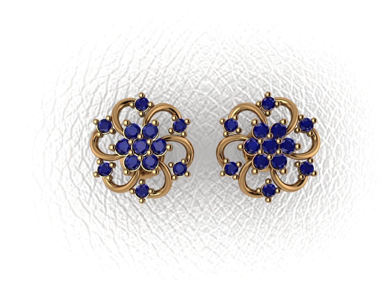 Elegant Earrings 3D print model_49