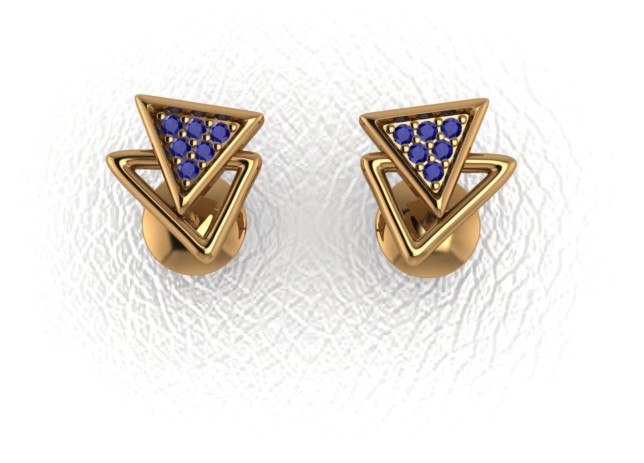 Elegant Earrings 3D print model_22