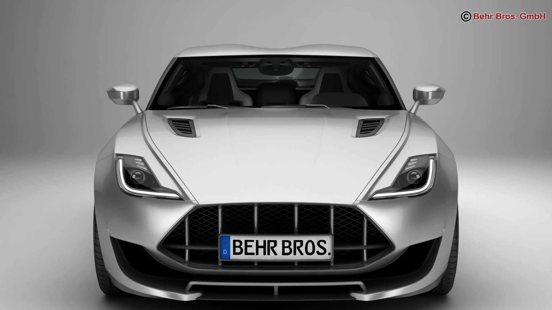 Generic Sport Coupe 3D model_6