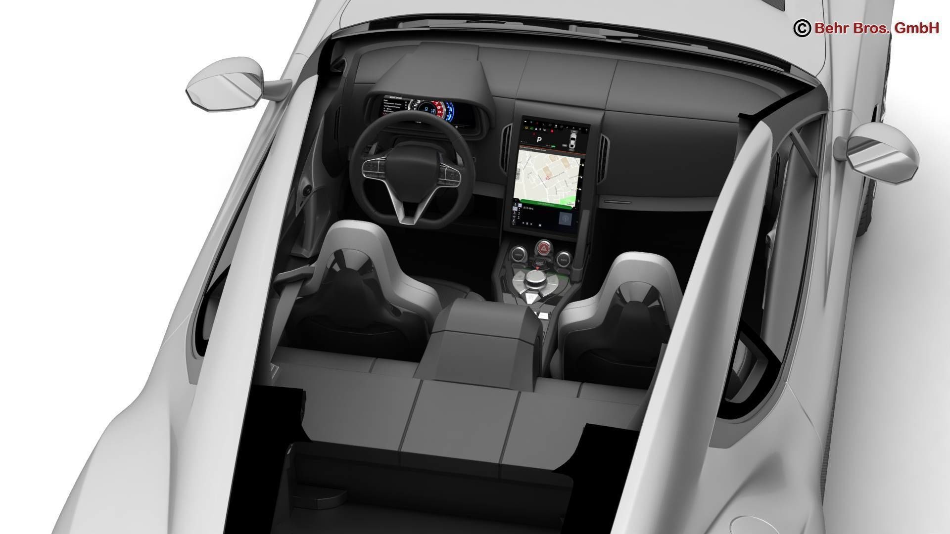 Generic Sport Coupe 3D model_12