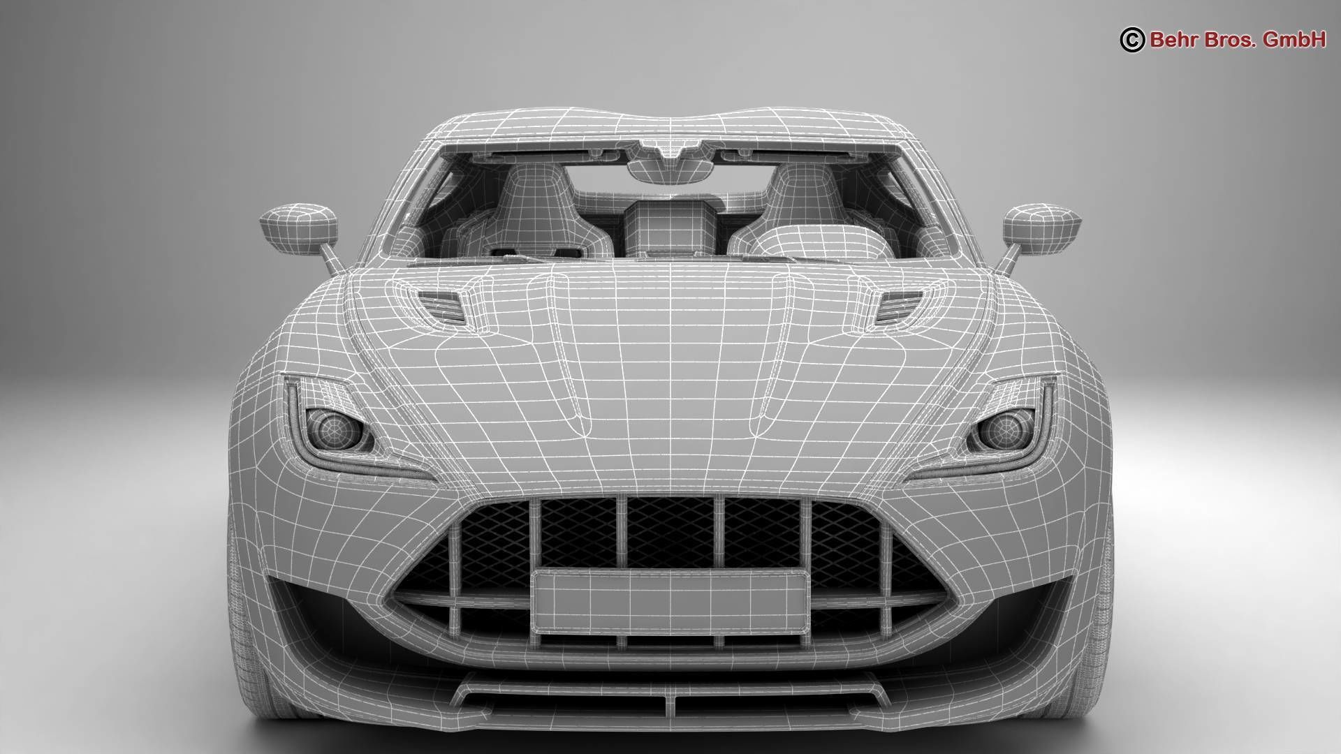 Generic Sport Coupe 3D model_21