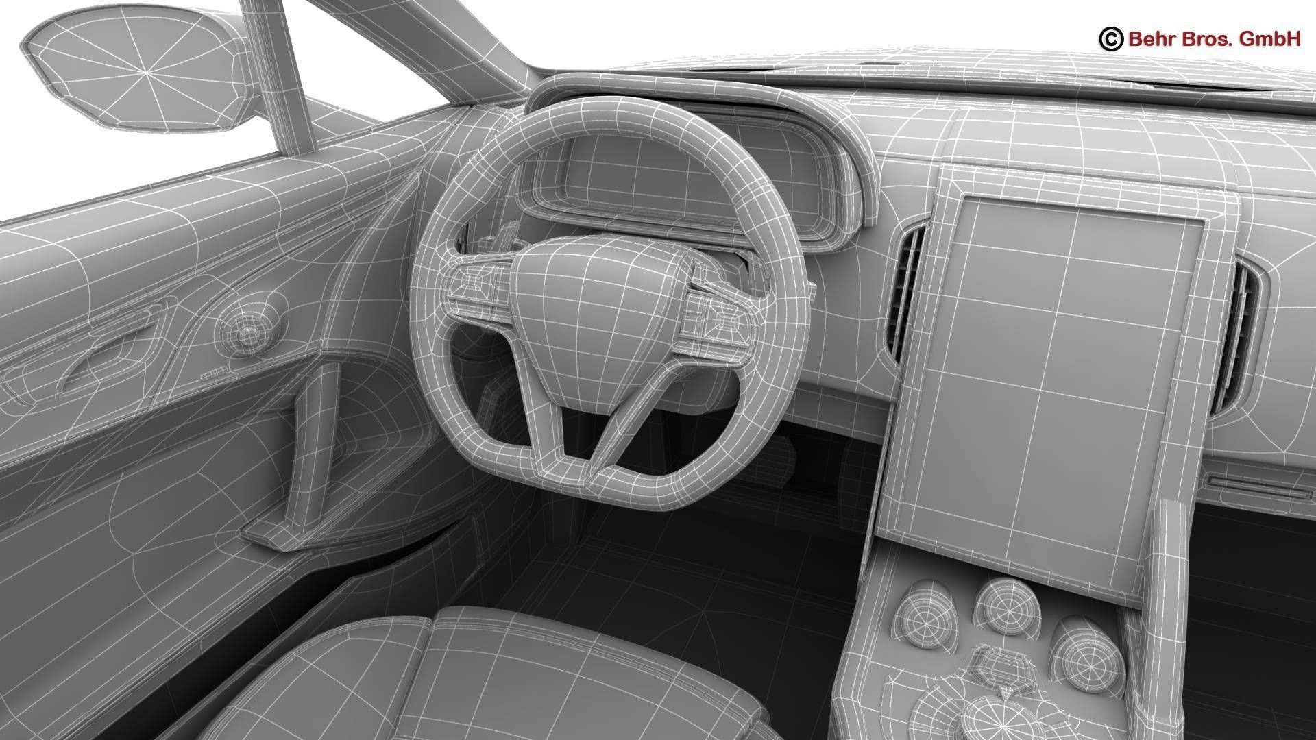 Generic Sport Coupe 3D model_29