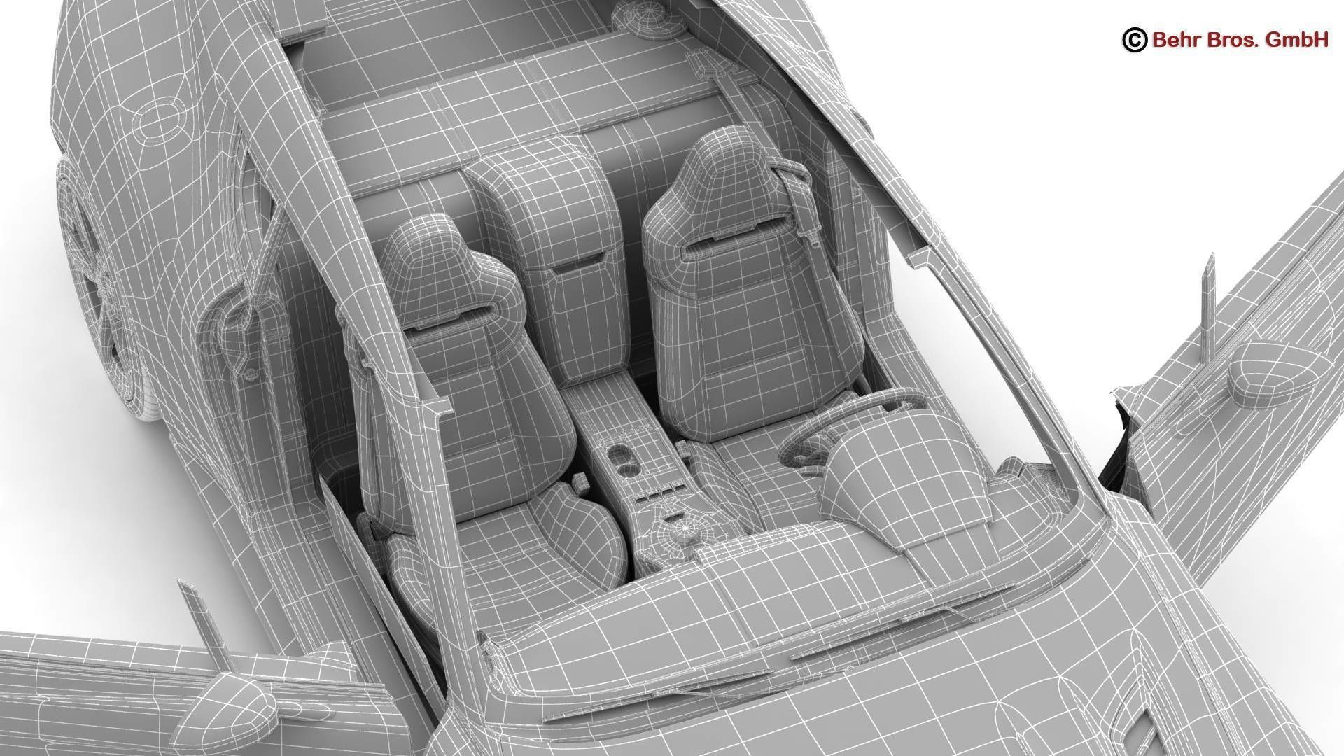 Generic Sport Coupe 3D model_26