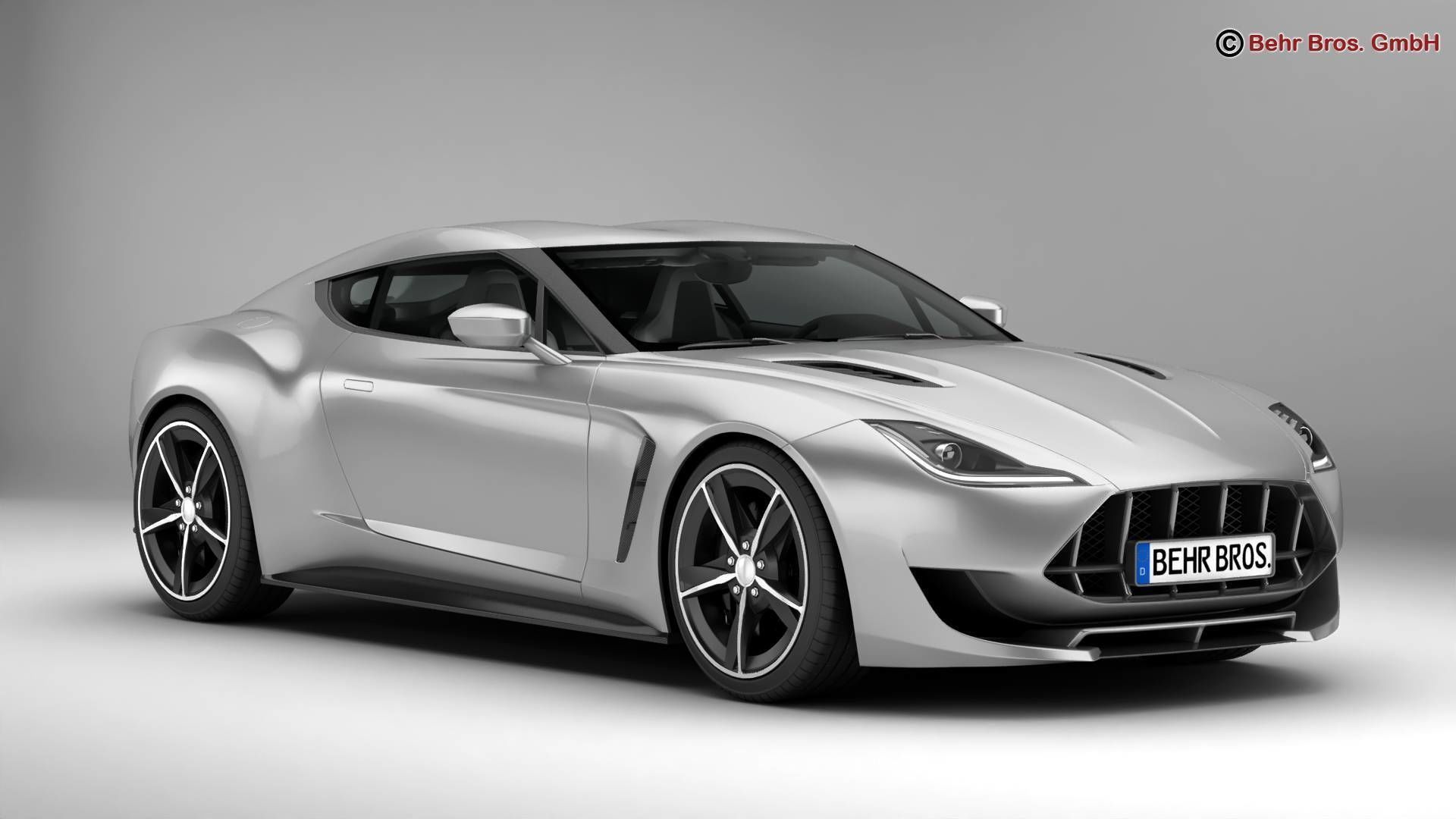 Generic Sport Coupe 3D model_1