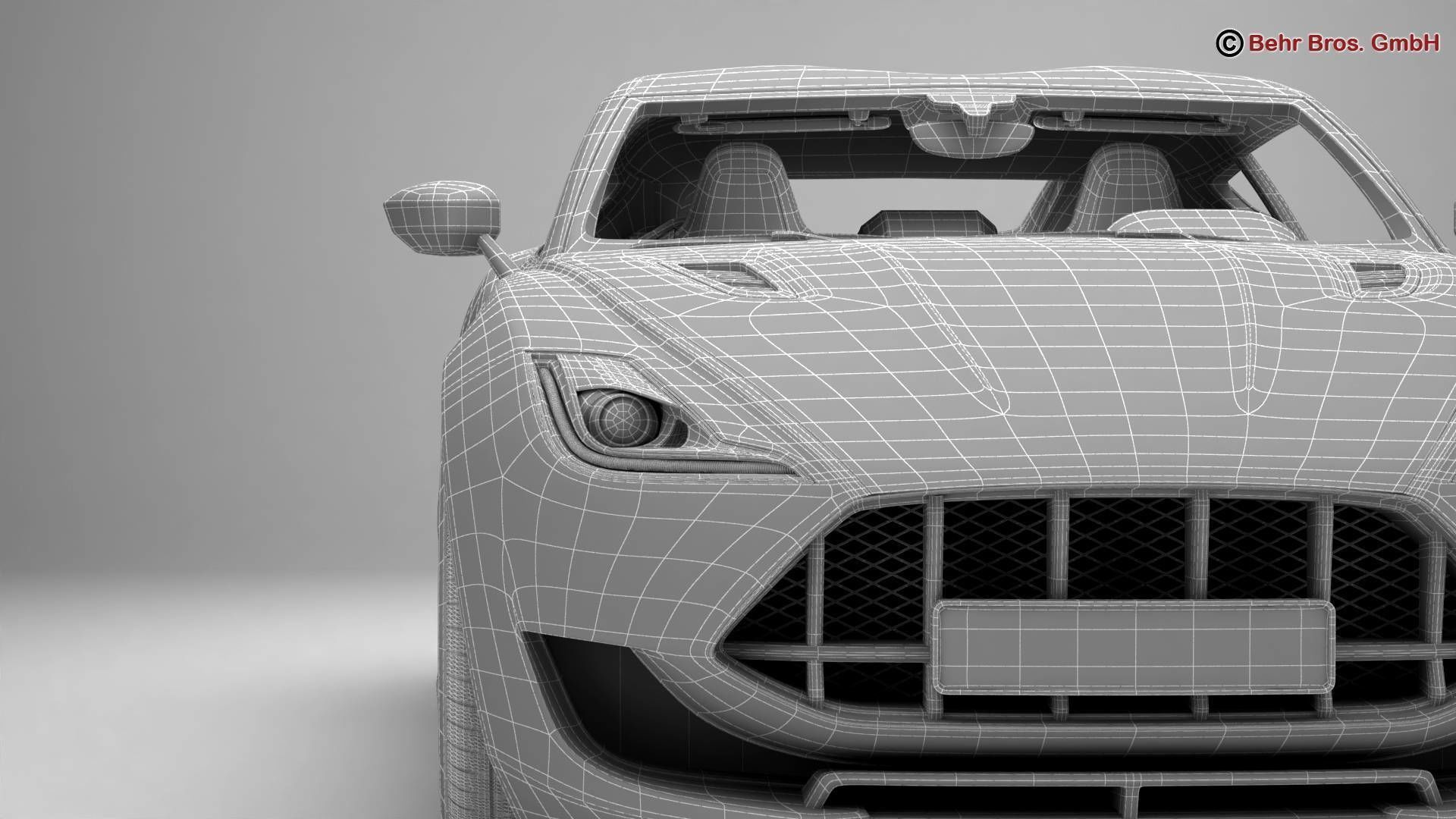 Generic Sport Coupe 3D model_22