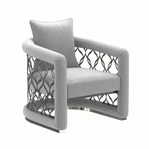 Bernhardt basie chair 3d model