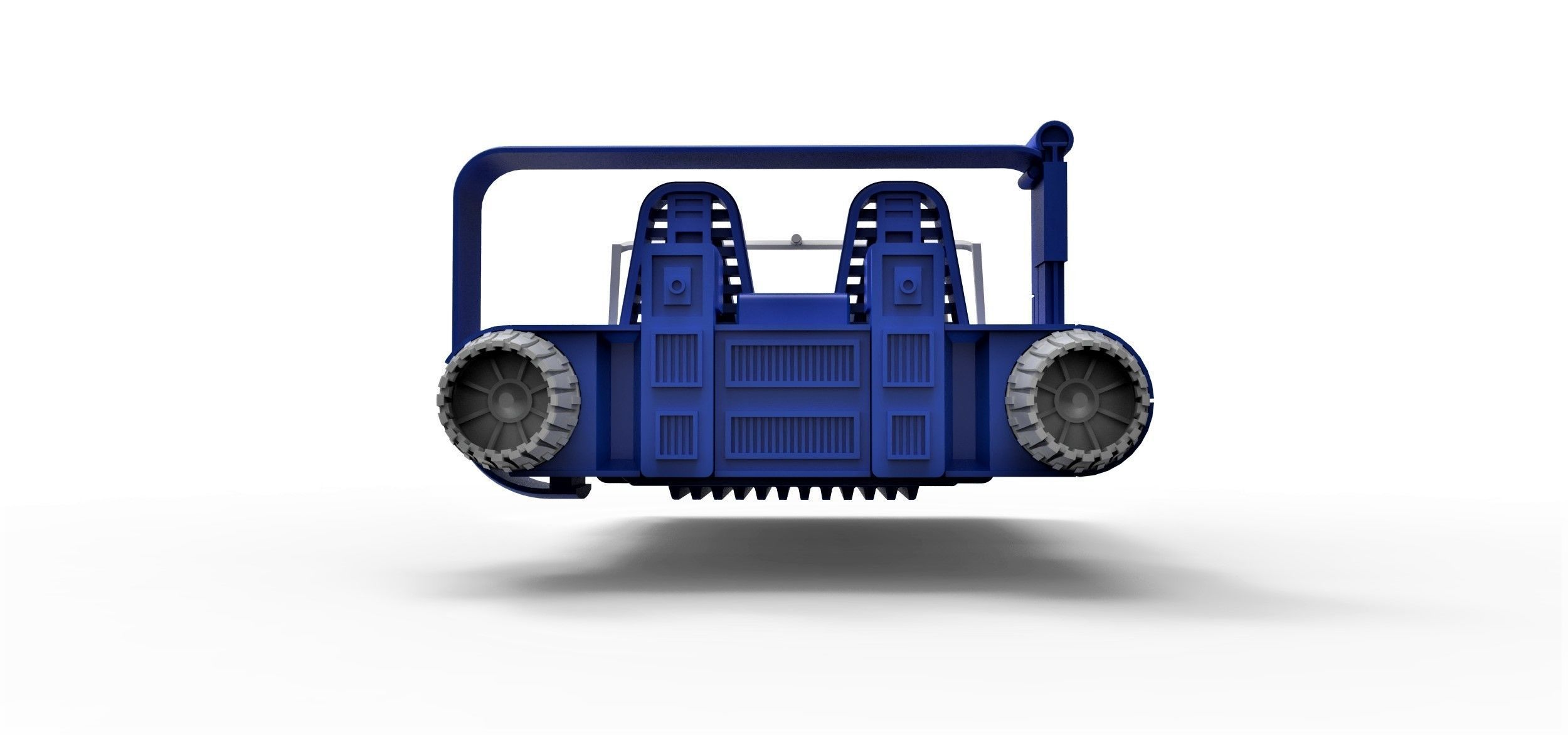 M-68 Landspeeder of Han Solo Scale 1 to 24 3D print model_13