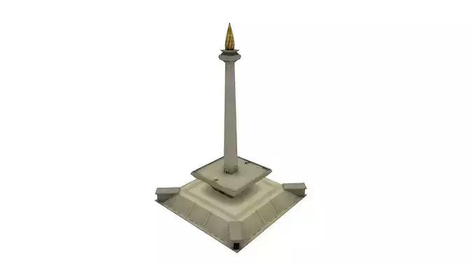 Monas National Monument Indonesian country