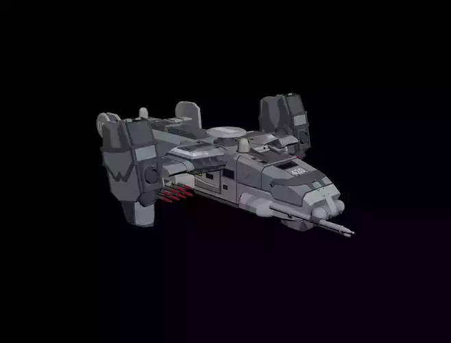 Military Spaceship
