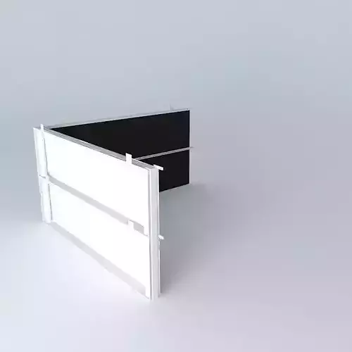 Framsta wall panel corner