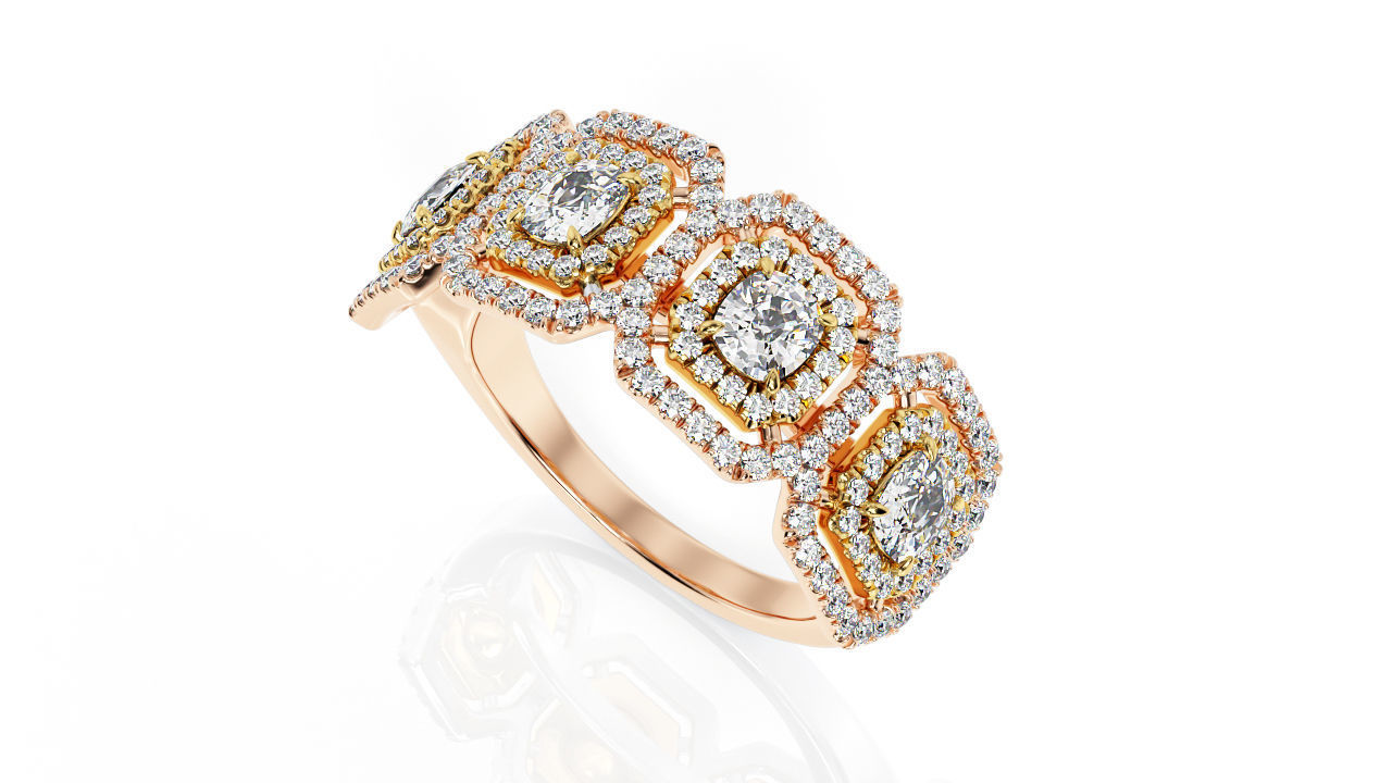 Ring R F 0116 3D print model_2