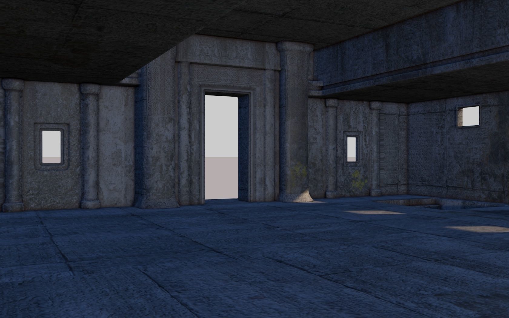 ancient ancestral temple 3D model_10