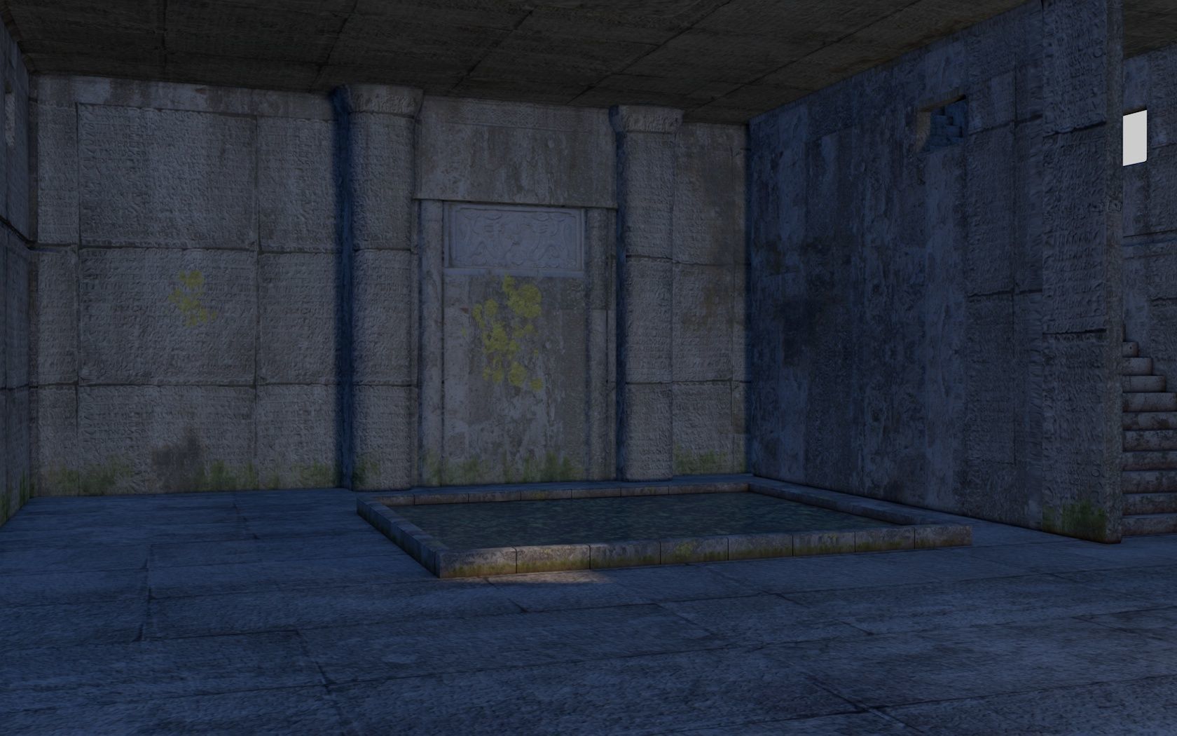 ancient ancestral temple 3D model_8