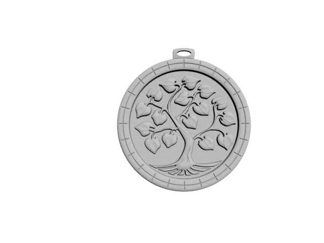 God Tree pendant 3D model