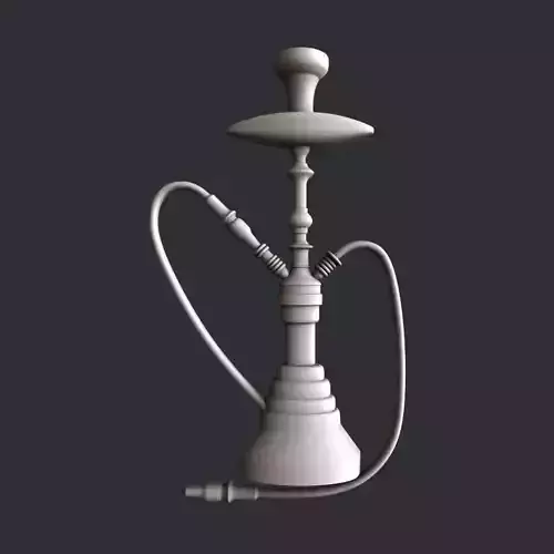 3d STL models for CNC router Hookah