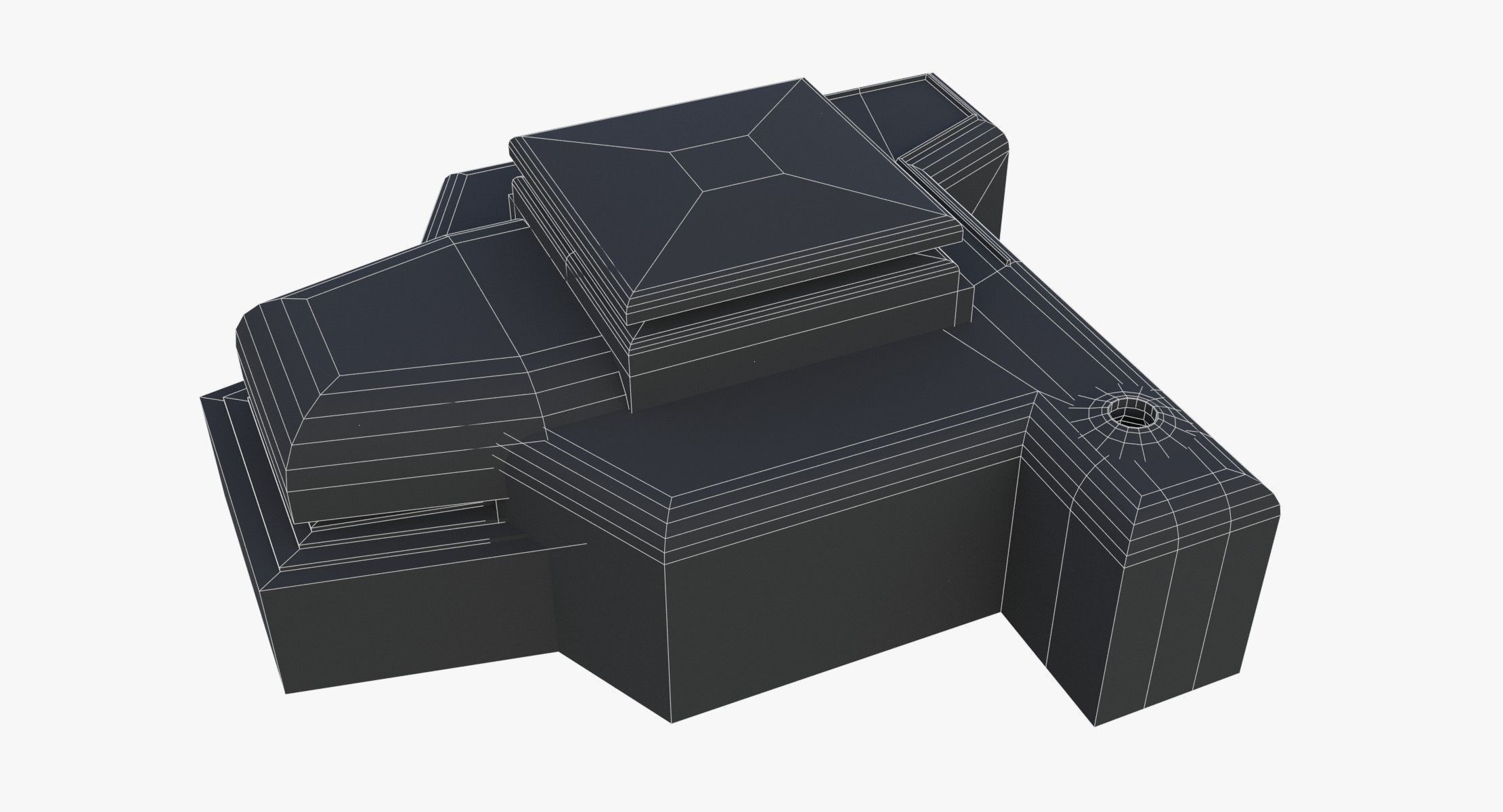 Bunker - M162A Low-poly 3D model_21