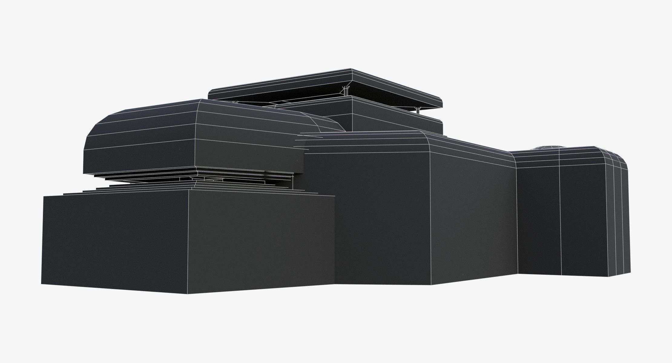 Bunker - M162A Low-poly 3D model_20