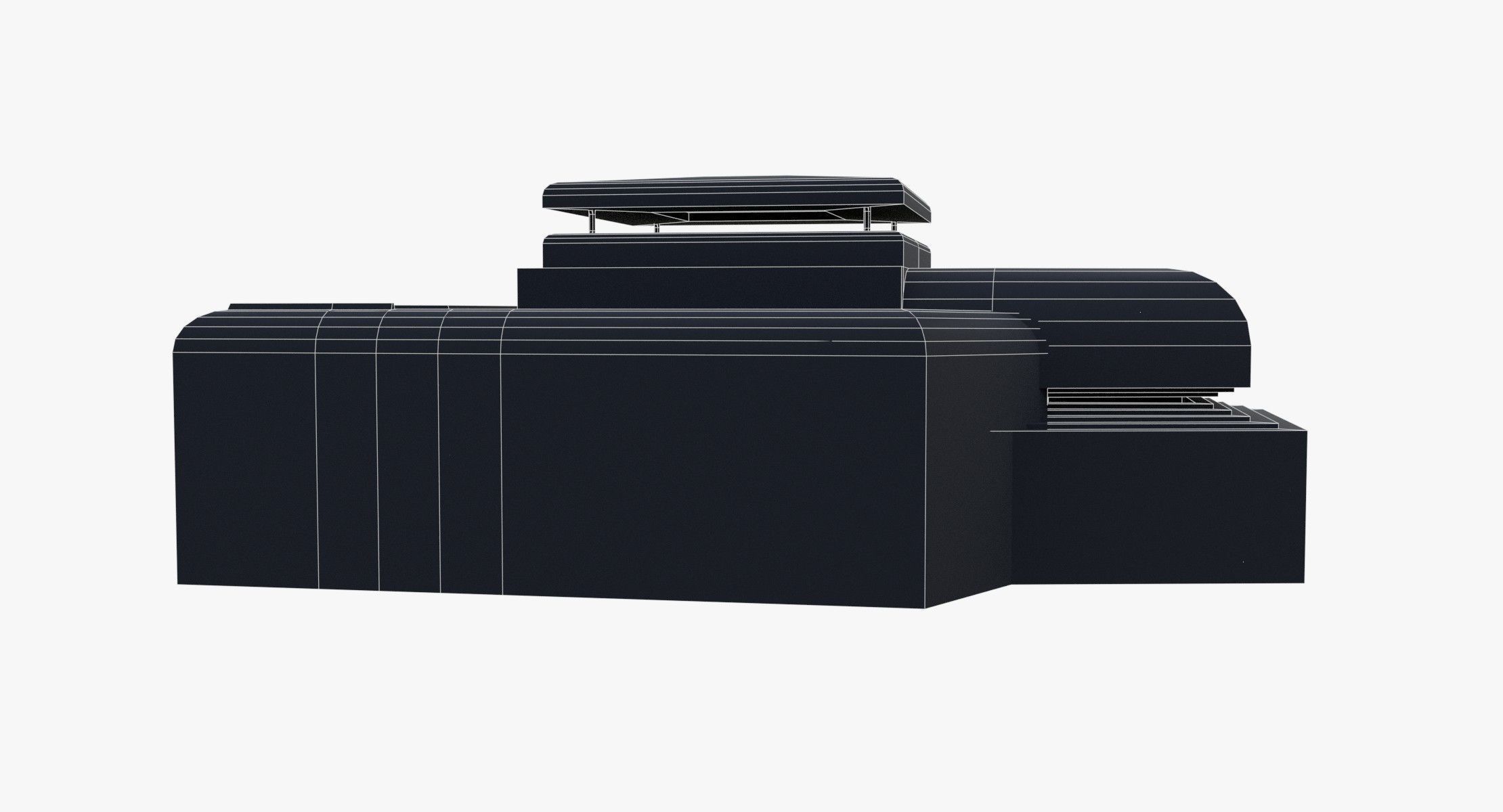 Bunker - M162A Low-poly 3D model_17