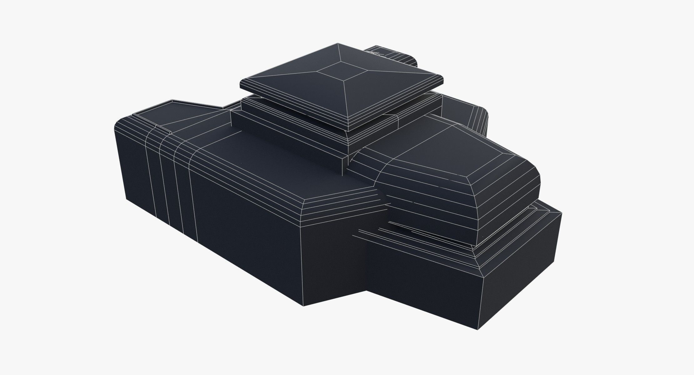 Bunker - M162A Low-poly 3D model_18