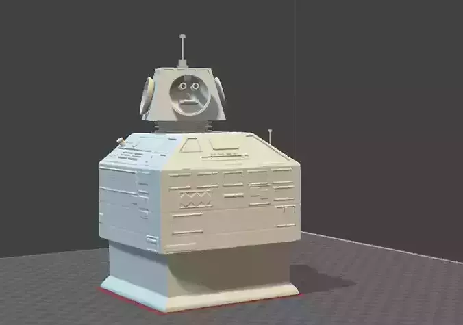 SPACE 1999 BRIAN THE BRAIN Robot 3D print model