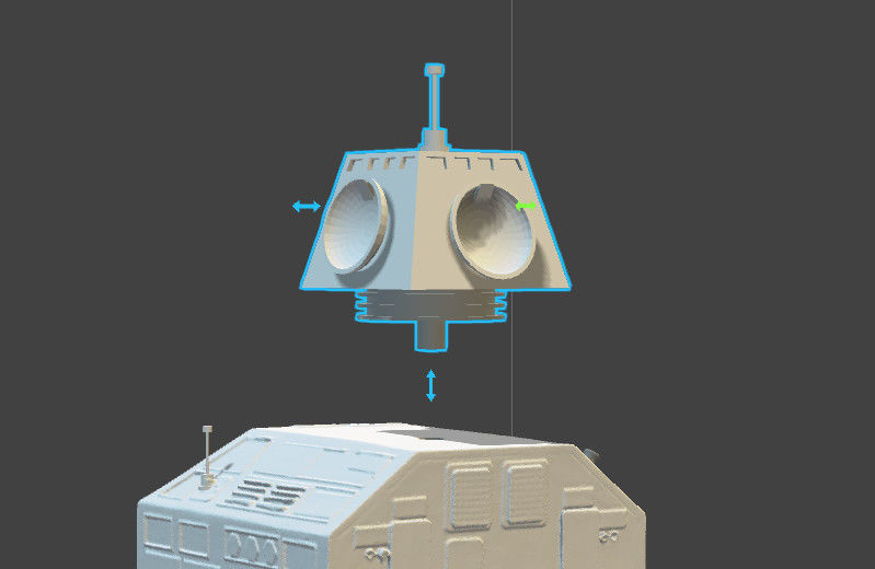 SPACE 1999 BRIAN THE BRAIN Robot 3D print model_1
