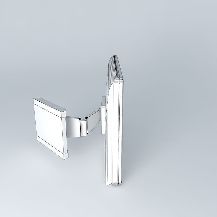 Philips LCD TV 3D model_4