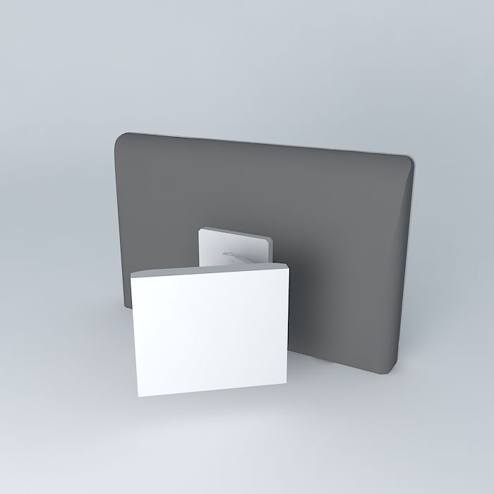 Philips LCD TV 3D model_2