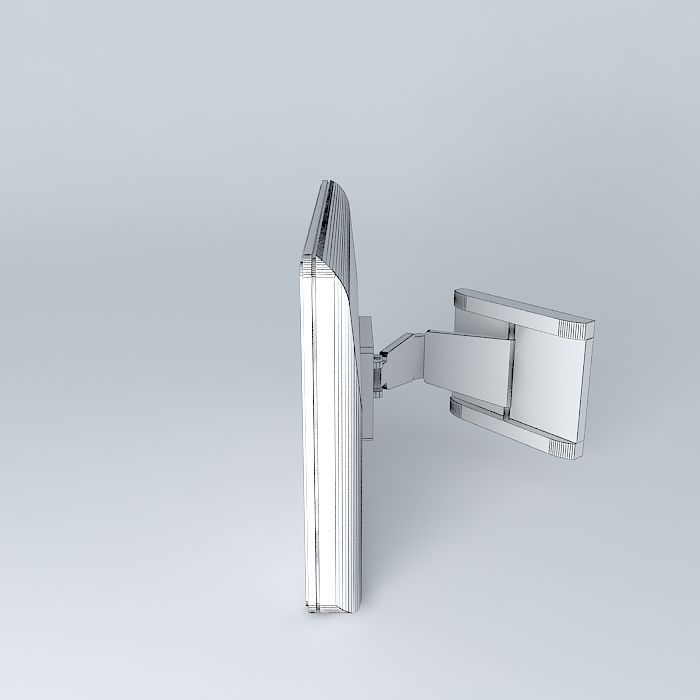 Philips LCD TV 3D model_3