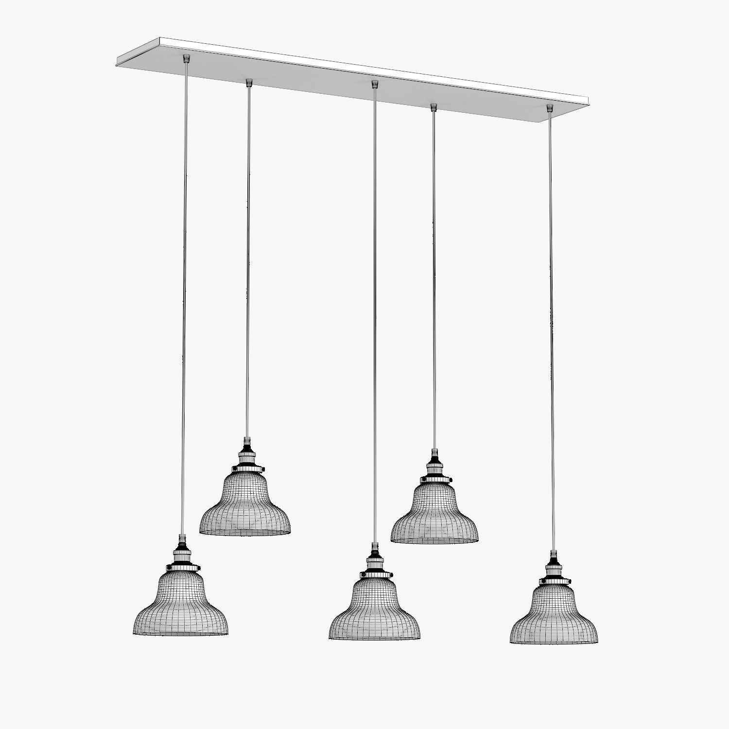 BOULANGERIE RECTANGULAR PENDANT 3D model_4