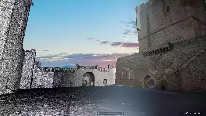 Braganza Castle - Parade ground