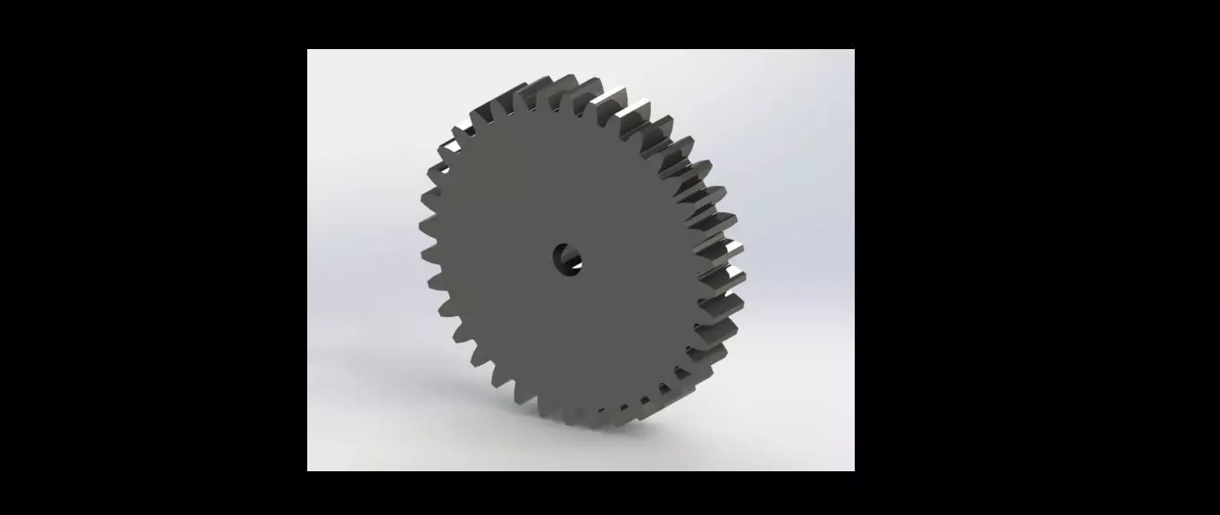 Gear 36 teeth 3D print model