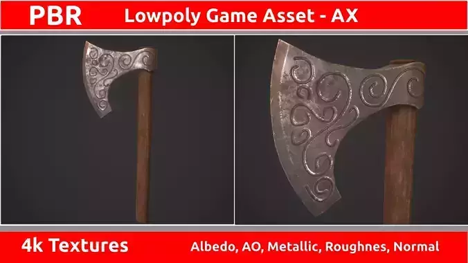 Ax PBR GameReady pbrploy game asset